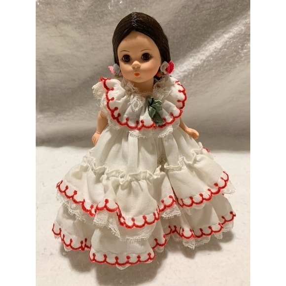 VINTAGE Madame Alexander Panama DOLL Beautiful Lace Dress - Picture 1 of 4